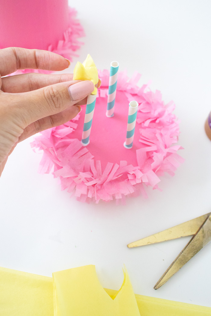 DIY Birthday Cake Gift Box | Club Crafted