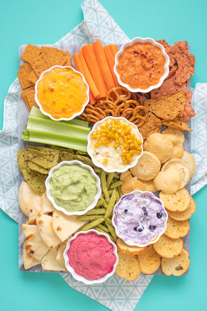 A Rainbow of Dip Ideas for Summer | Club Crafted