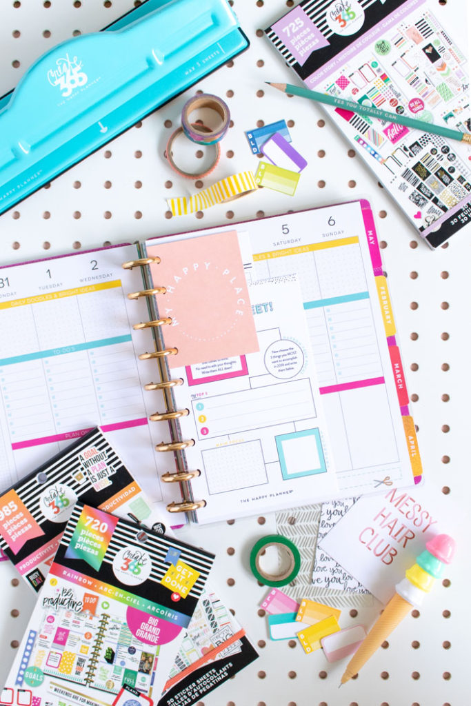Happy Planner Ideas: How to Start Using a Planner this Year | Club Crafted