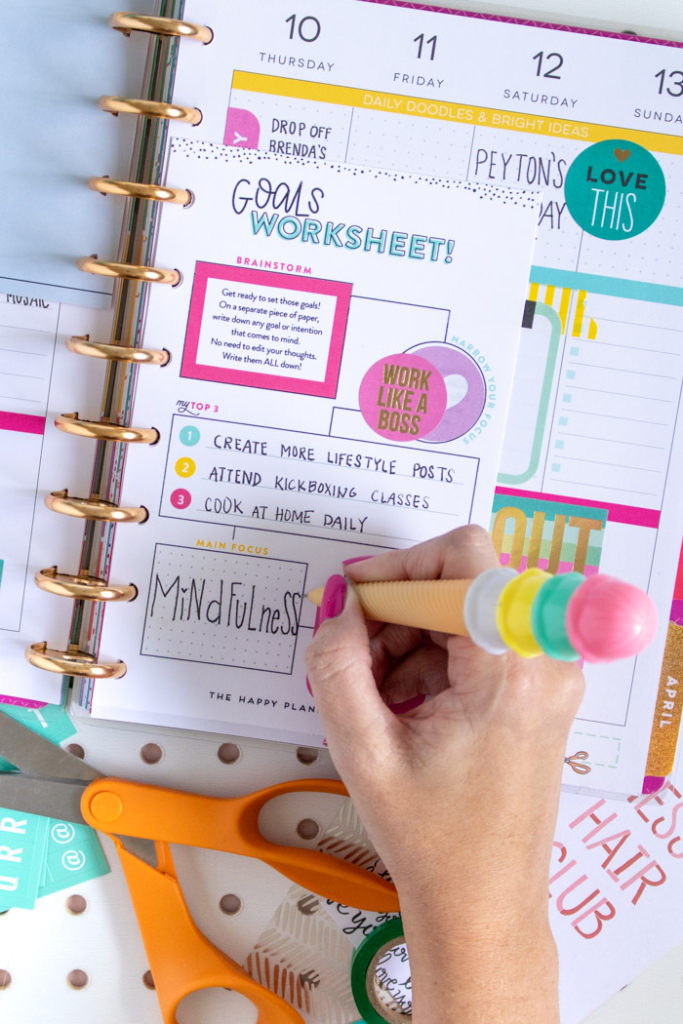 Happy Planner Ideas: How to Start Using a Planner this Year | Club Crafted