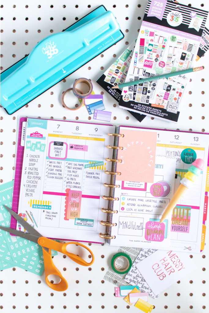 Happy Planner Ideas: How to Start Using a Planner this Year | Club Crafted