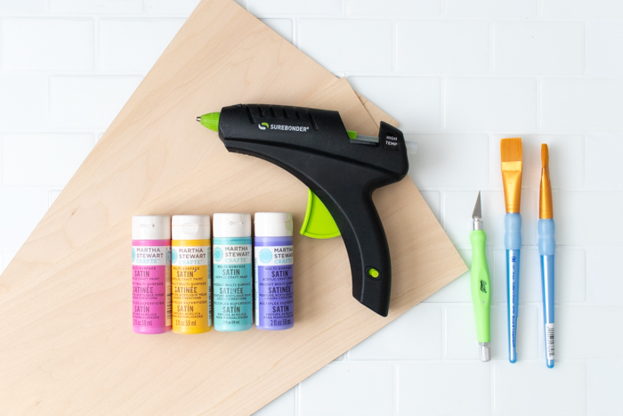 DIY Rainbow Paper Organizer | Club Crafted
