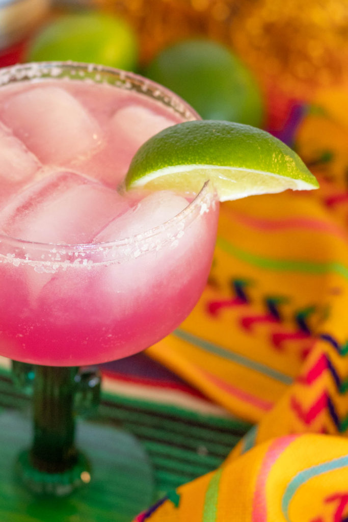 Cactus Cooler Cocktail (Sparkling Prickly Pear Margarita) | Club Crafted