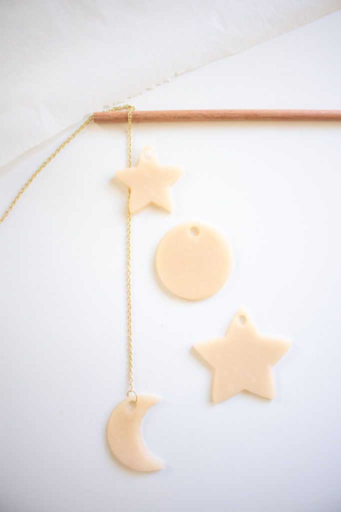 DIY Celestial Wall Hanging Home Decor with Clay