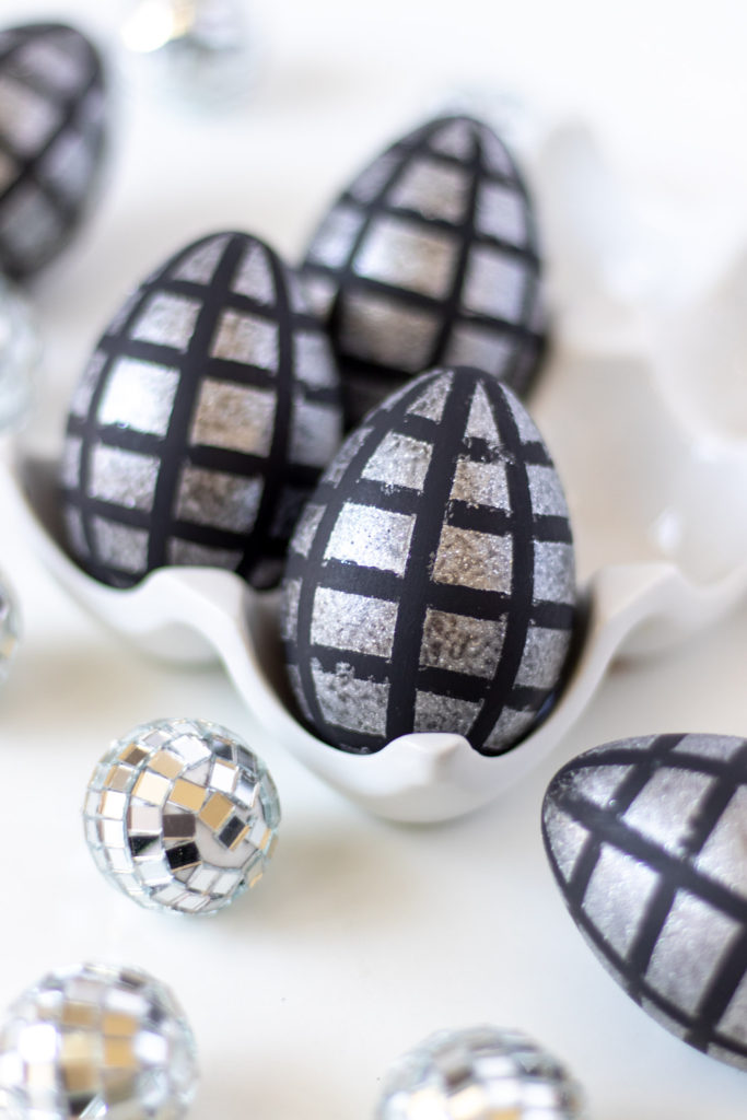 DIY Disco Ball Easter Eggs | Club Crafted