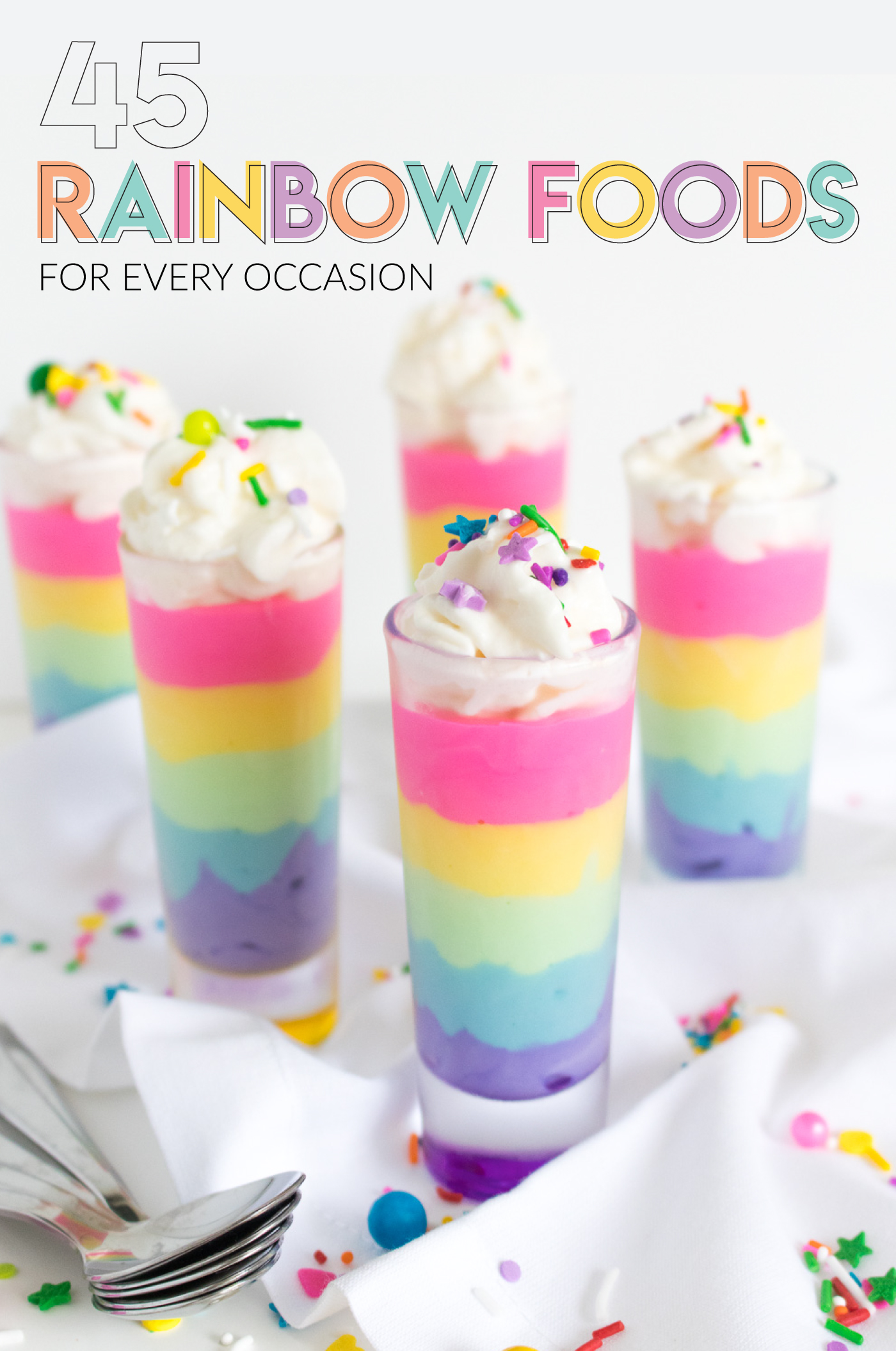 The Ultimate Rainbow Party Ideas Guide - 25 Rainbow Party Foods