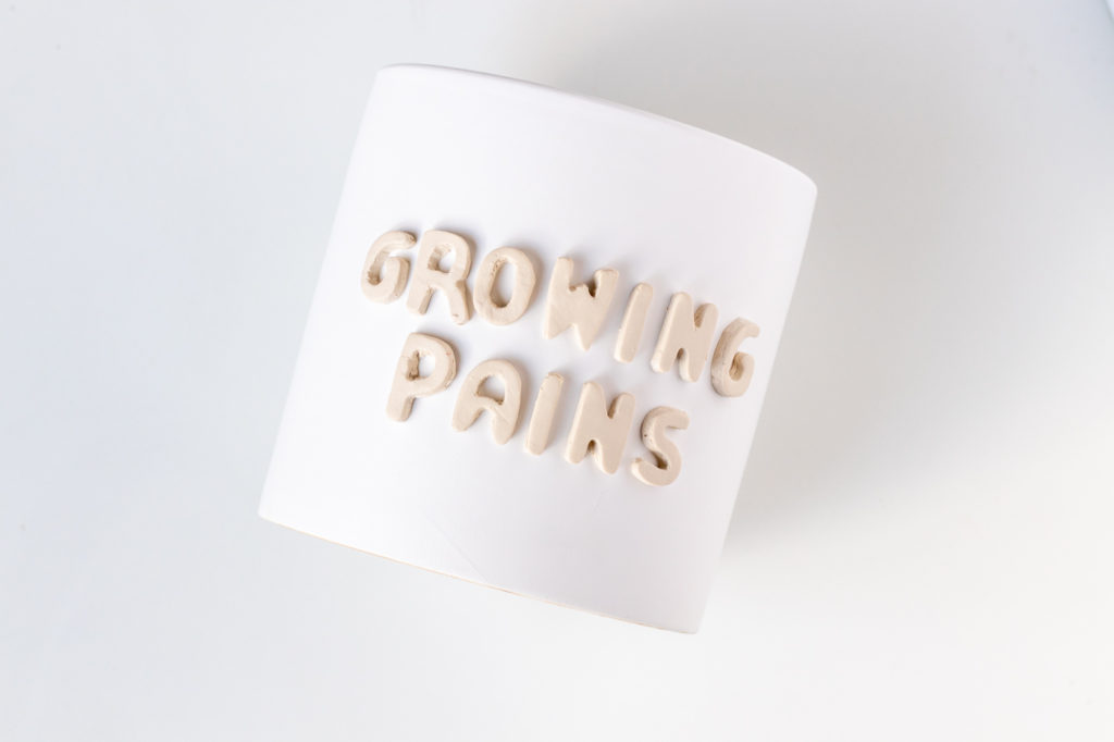 DIY 3D Graphic Planter Pots (Anthropologie Knock-Off) | Club Crafted