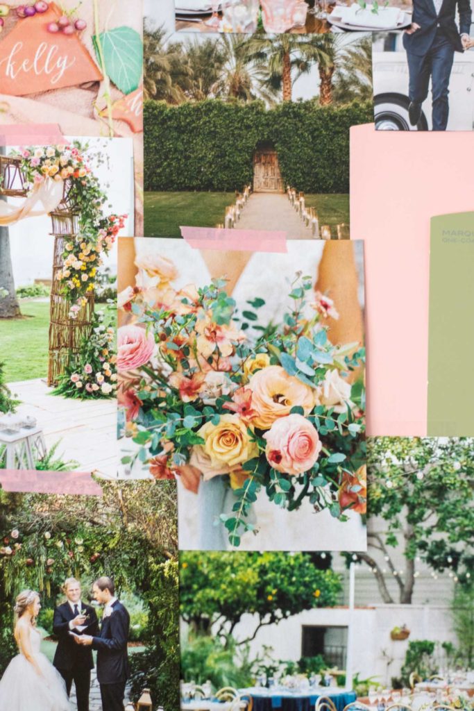 Whimsical Garden Wedding Mood Board | Club Crafted