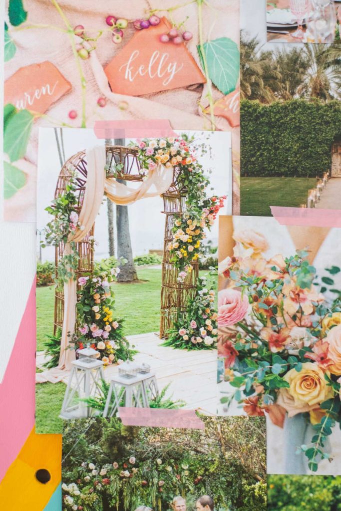 My Whimsical Garden Wedding Mood Board Club Crafted