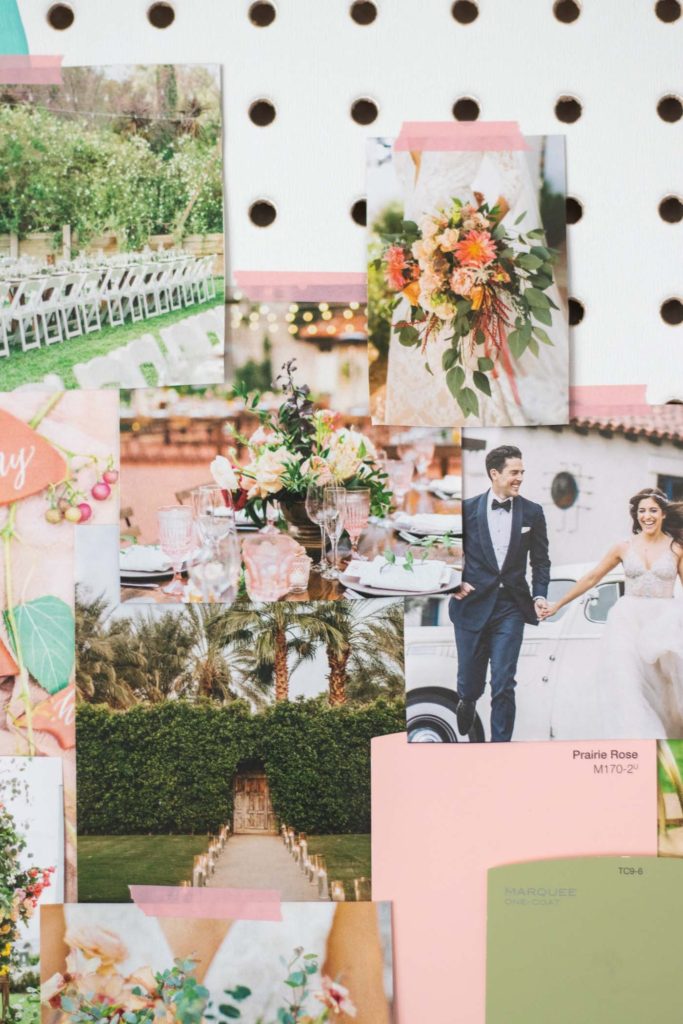 Whimsical Garden Wedding Mood Board | Club Crafted