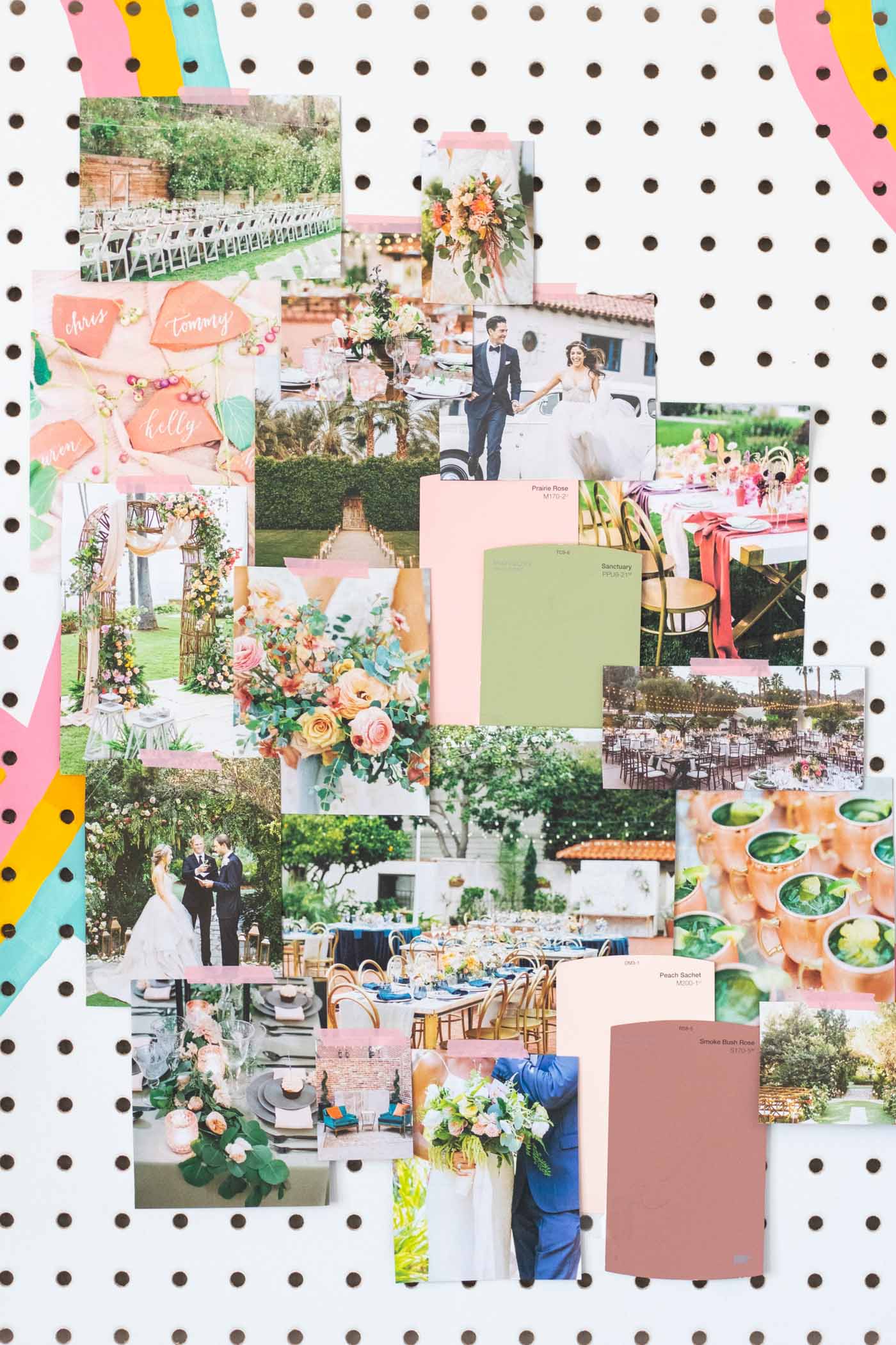 Whimsical Garden Wedding Mood Board | Club Crafted