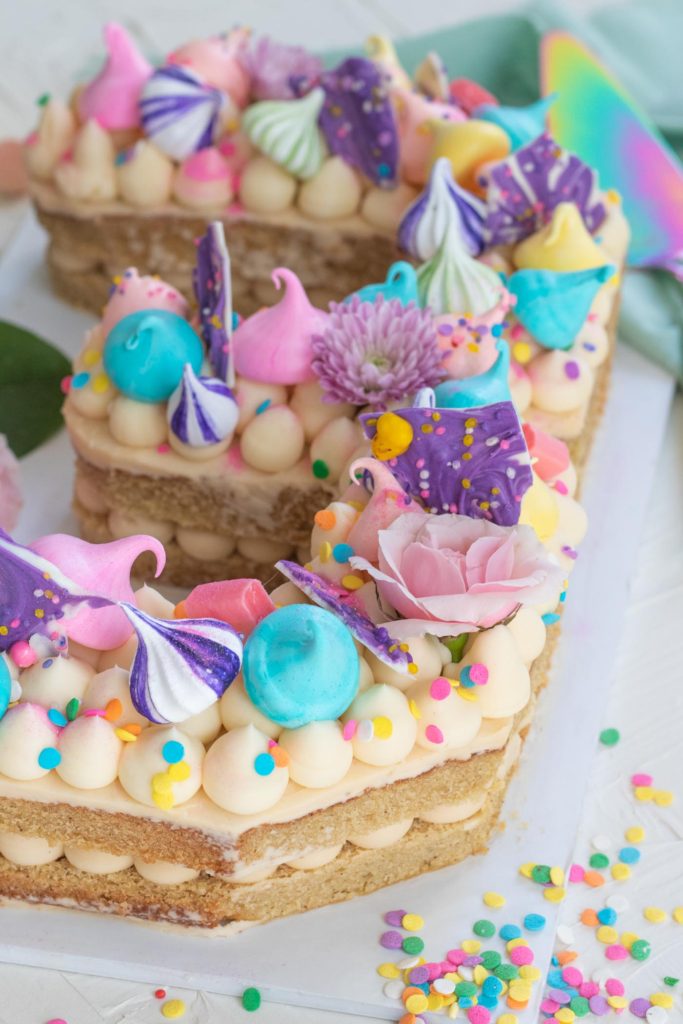 The Easy Way to Make a Number Cake: Club Crafted Turns 3! | Club Crafted