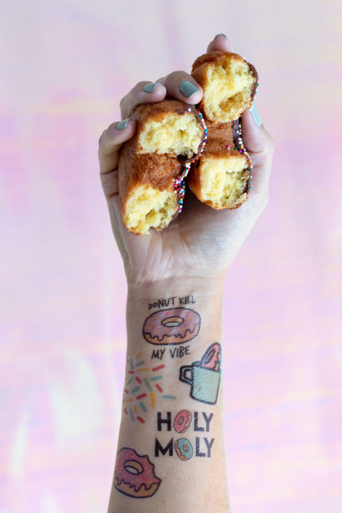 Freebie! DIY Printable Donut Temporary Tattoos | Club Crafted