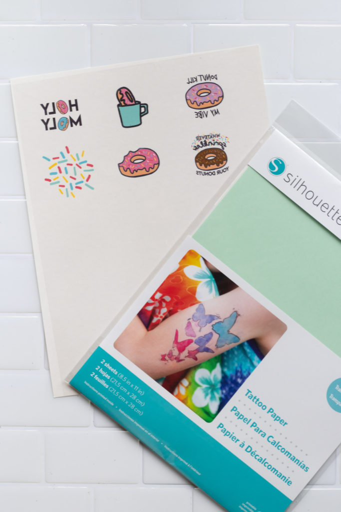 Freebie! DIY Printable Donut Temporary Tattoos | Club Crafted