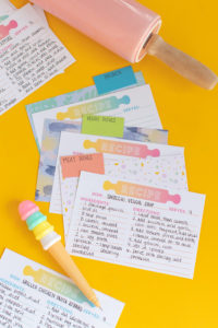 Free Printable Recipe Cards + DIY Recipe Card Dividers | Club Crafted