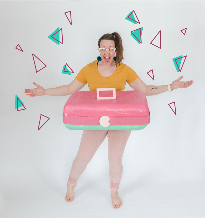 20 DIY 90s Toy Costumes for Halloween // Still need a Halloween costume? Try one of these nostalgic DIY 90s costumes based on childhood toys and games! #diycostume #halloween #diyhalloween #90s #adultcostumes #kidscostumes