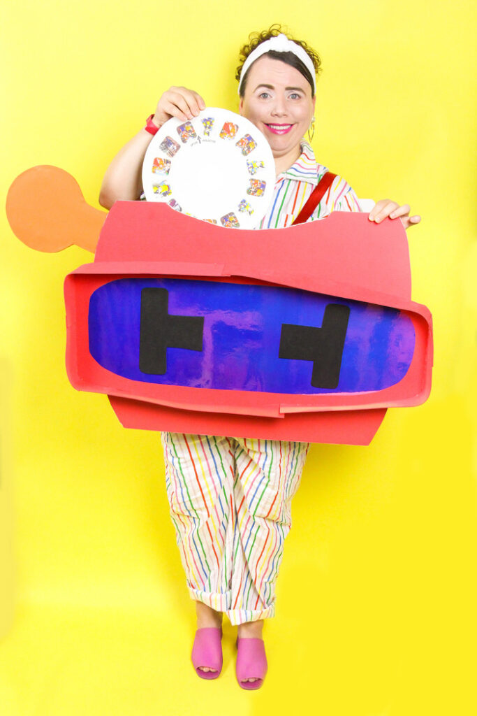 20 DIY 90s Toy Costumes for Halloween // Still need a Halloween costume? Try one of these nostalgic DIY 90s costumes based on childhood toys and games! #diycostume #halloween #diyhalloween #90s #adultcostumes #kidscostumes