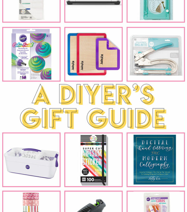A Crafter Gift Guide // Gift Ideas for DIYers // Check out this roundup of the best gifts for makers this year! Choose a gift for crafters in any price point #christmas #shopping #holidayshopping #giftguide #diygifts #giftideas #craftmas