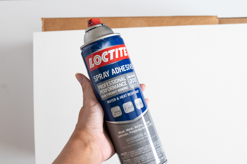 spray adhesive for making nail polish costume