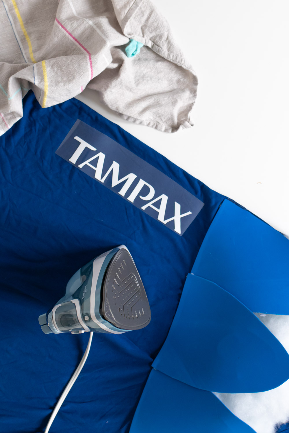 Let's Talk About It DIY Tampon Costume with Tampax Club Crafted