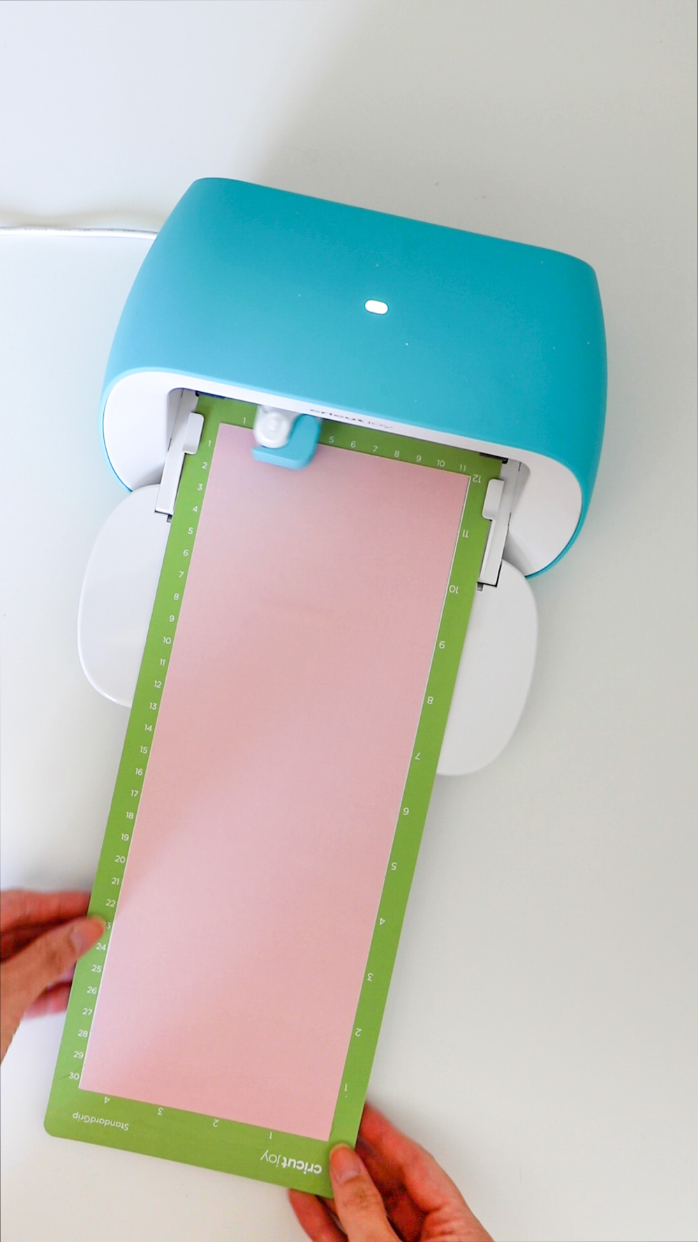 loading Infusible Ink into Cricut Joy