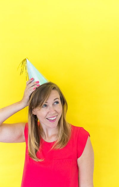 DIY Iridescent Party Hats | Club Crafted DIY Iridescent Party Hats | Club Crafted